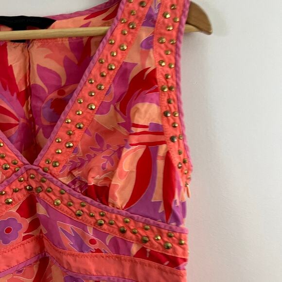 Vintage Express Design Studio Womens Y2K Silk Babydoll Top Size Medium Fairy - Picture 6 of 9